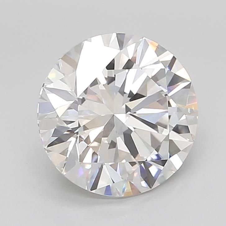 5.00ct F VS1 Excellent Cut Round Lab Grown Diamond