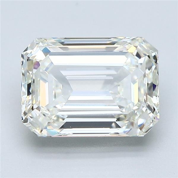 3.00ct J IF Very Good Cut Emerald Diamond