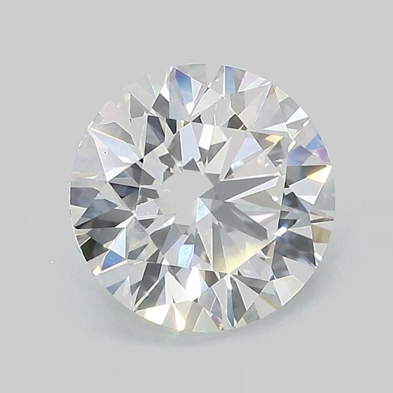 2.66ct E VVS2 Rare Carat Ideal Cut Round Lab Grown Diamond
