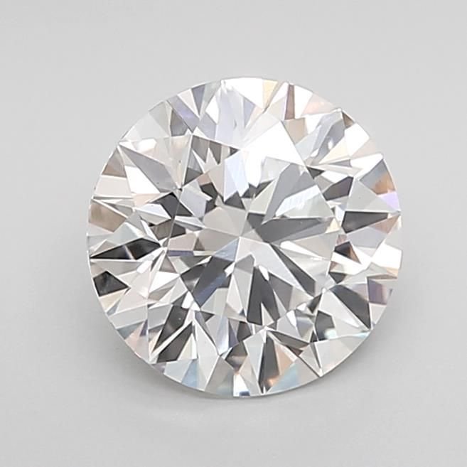 1.24ct D VVS2 Rare Carat Ideal Cut Round Lab Grown Diamond