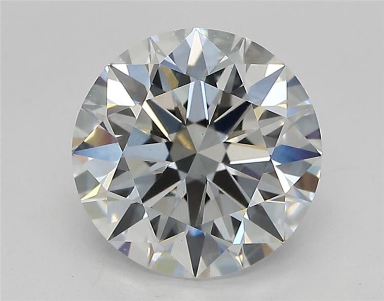 2.10ct D VS1 Rare Carat Ideal Cut Round Lab Grown Diamond