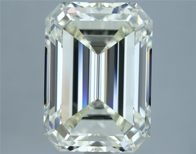 4.00ct J VVS1 Very Good Cut Emerald Diamond