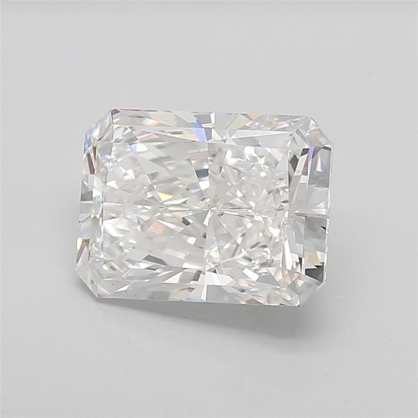 8.03ct F VS1 Rare Carat Ideal Cut Radiant Lab Grown Diamond