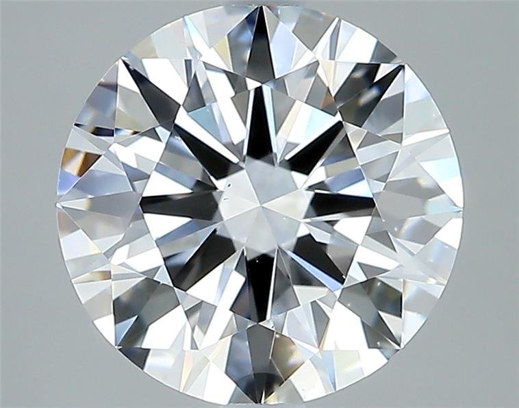 3.20ct E VS2 Rare Carat Ideal Cut Round Diamond