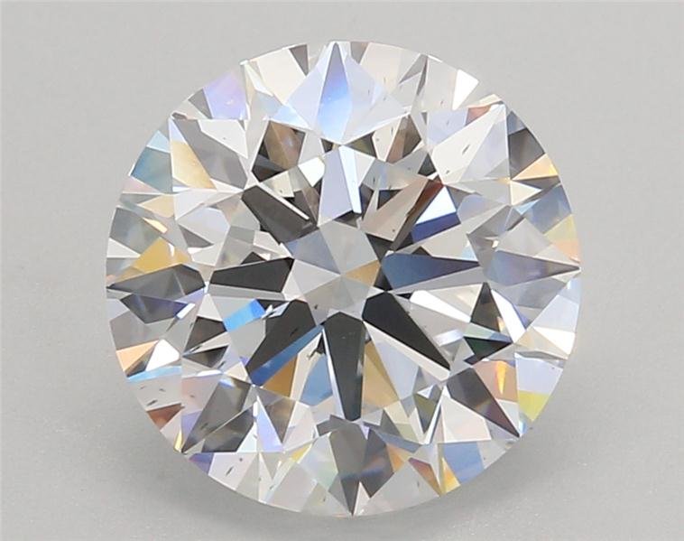 4.04ct E VS2 Rare Carat Ideal Cut Round Lab Grown Diamond