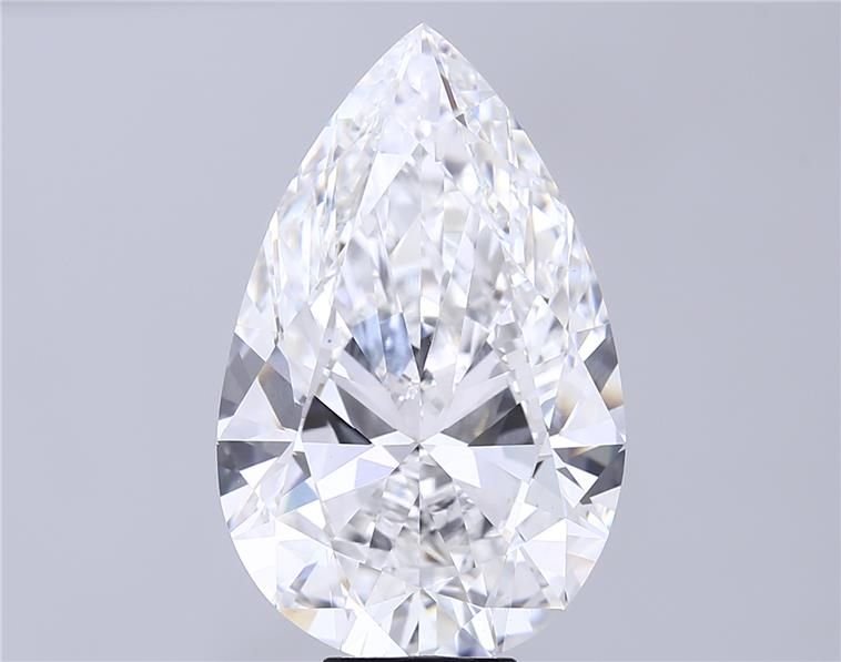 11.00ct F VS1 Rare Carat Ideal Cut Pear Lab Grown Diamond