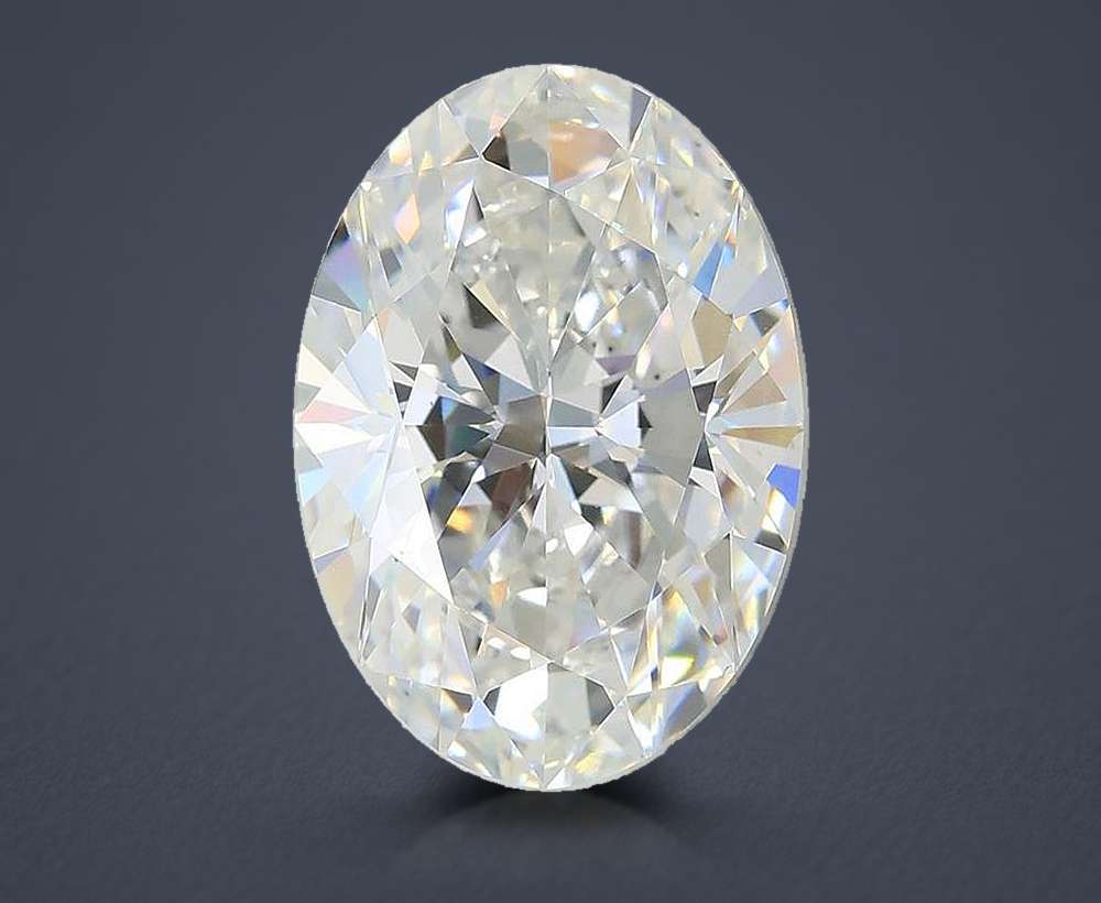 4.01 Carat Oval Lab Diamond
