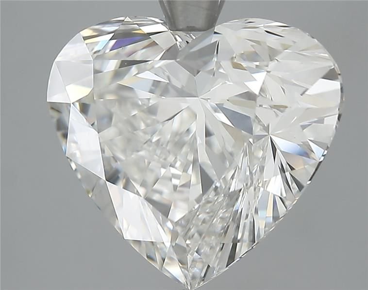 7.02ct H VS1 Rare Carat Ideal Cut Heart Diamond