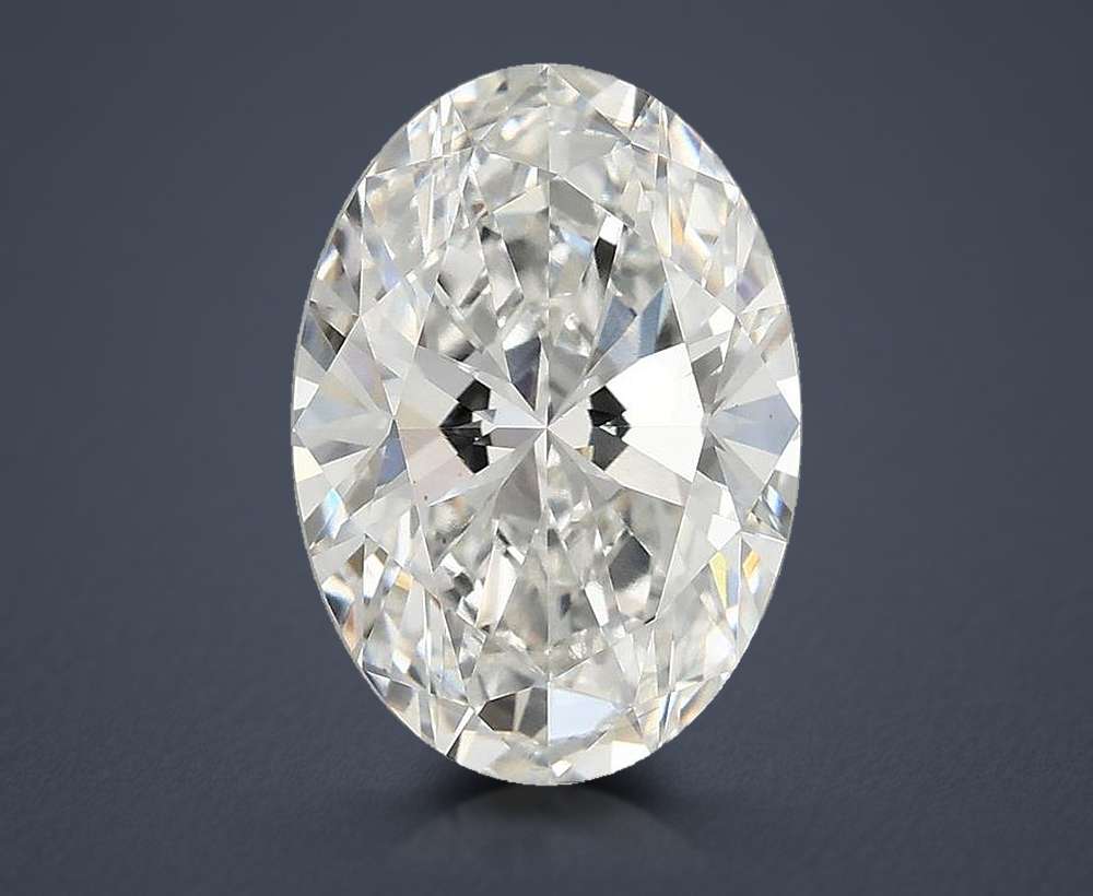 3.95 Carat Oval Lab Diamond