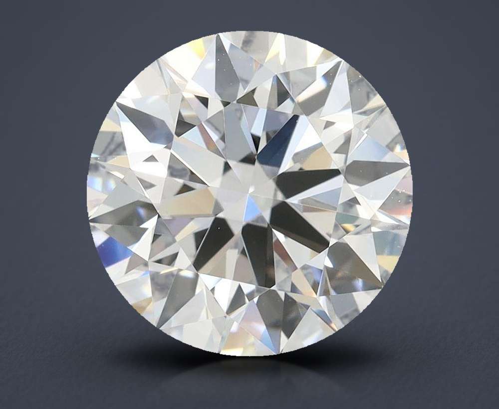 3.42 Carat Round Lab Diamond