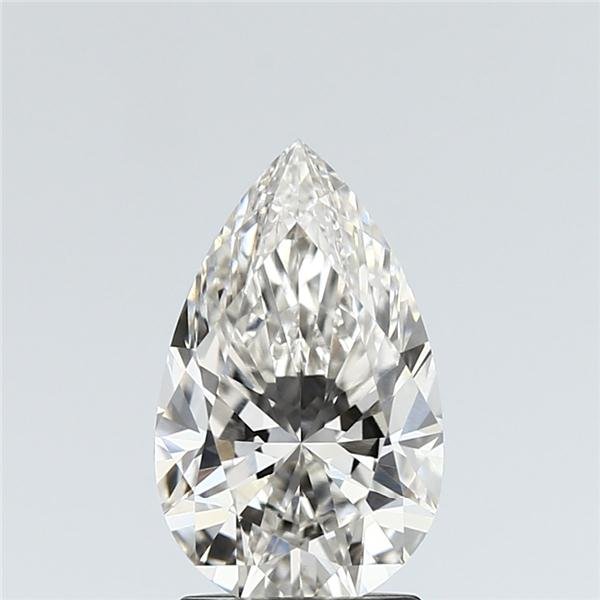 1.72ct H VS1 Rare Carat Ideal Cut Pear Lab Grown Diamond