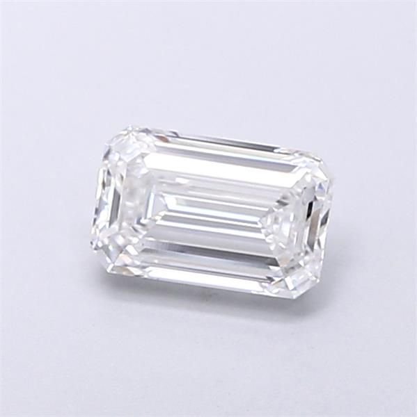 0.91ct D VS1 Rare Carat Ideal Cut Emerald Lab Grown Diamond