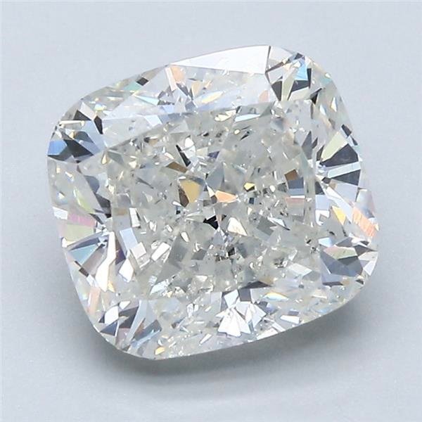 3.02ct J SI2 Rare Carat Ideal Cut Cushion Diamond