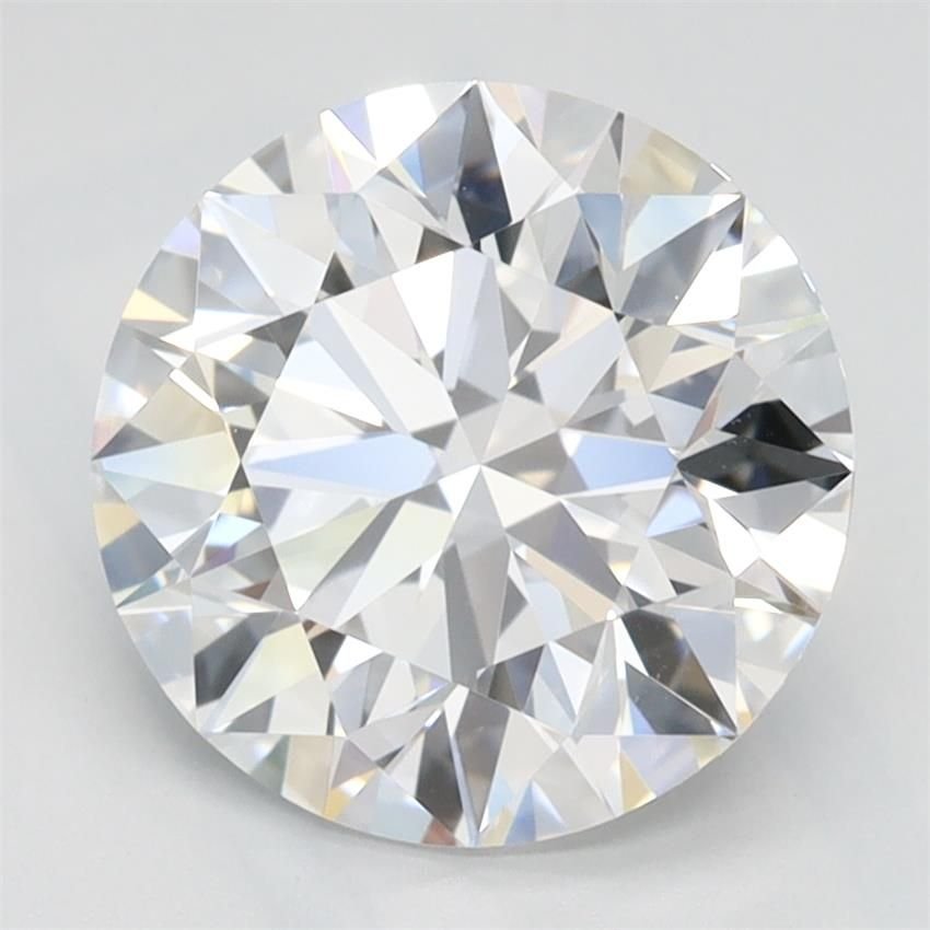 2.55ct D IF Rare Carat Ideal Cut Round Lab Grown Diamond