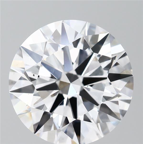 3.51ct D VS2 Rare Carat Ideal Cut Round Lab Grown Diamond