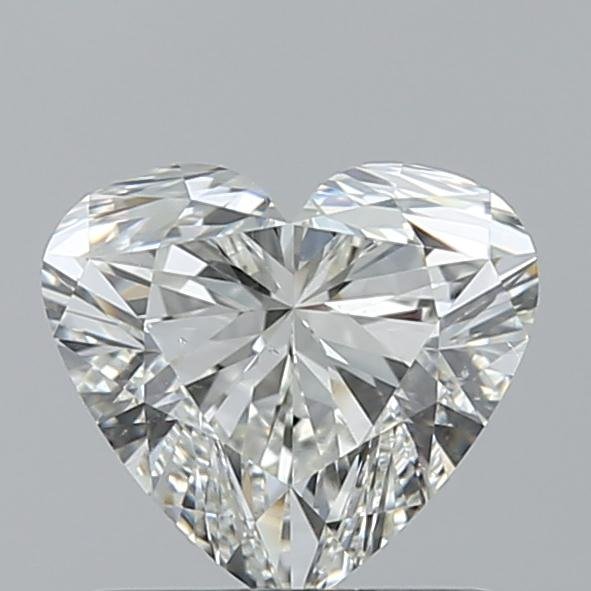 0.85ct J SI1 Rare Carat Ideal Cut Heart Diamond