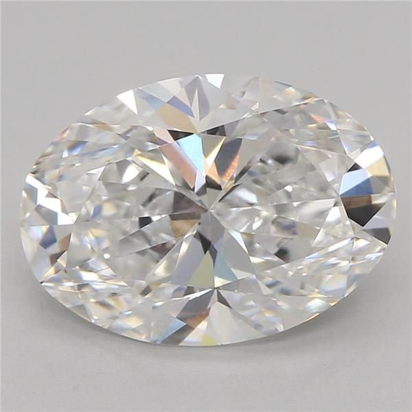 2.51ct E VS1 Rare Carat Ideal Cut Oval Lab Grown Diamond