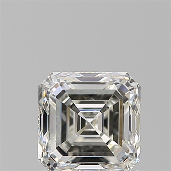 1.01ct J VS1 Rare Carat Ideal Cut Asscher Diamond