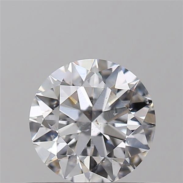 0.58ct E SI2 Rare Carat Ideal Cut Round Diamond