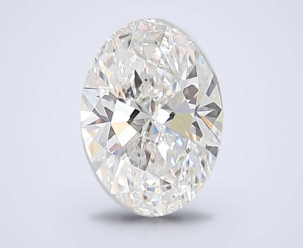 3.50 Carat Oval Lab Diamond