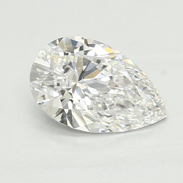 0.57ct E VVS2 Rare Carat Ideal Cut Pear Lab Grown Diamond