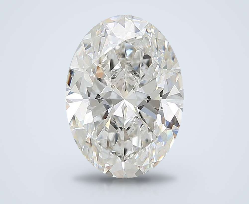 4.44 Carat Oval Lab Diamond