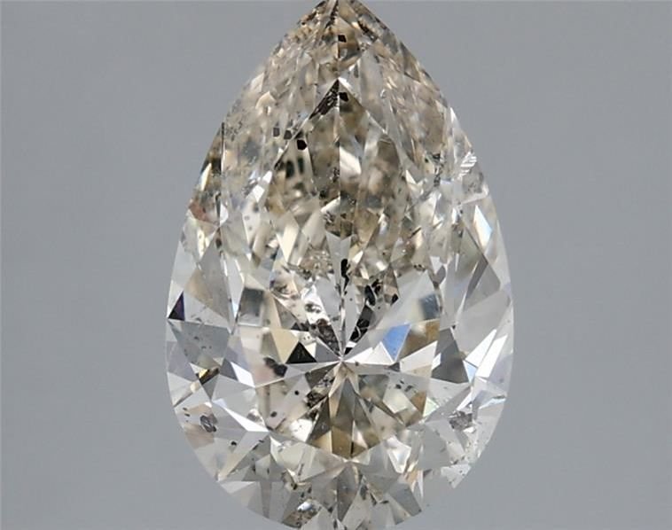 2.01ct J SI2 Very Good Cut Pear Diamond