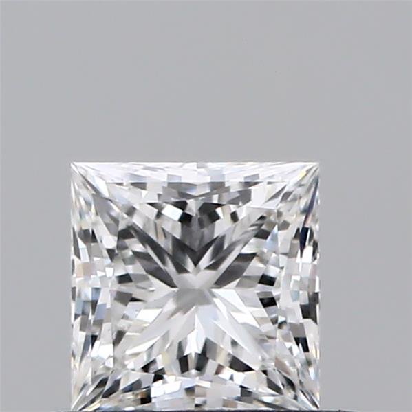 0.62ct E VVS2 Rare Carat Ideal Cut Princess Lab Grown Diamond