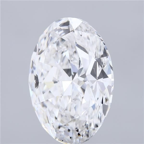 20.20ct E VS2 Rare Carat Ideal Cut Oval Lab Grown Diamond