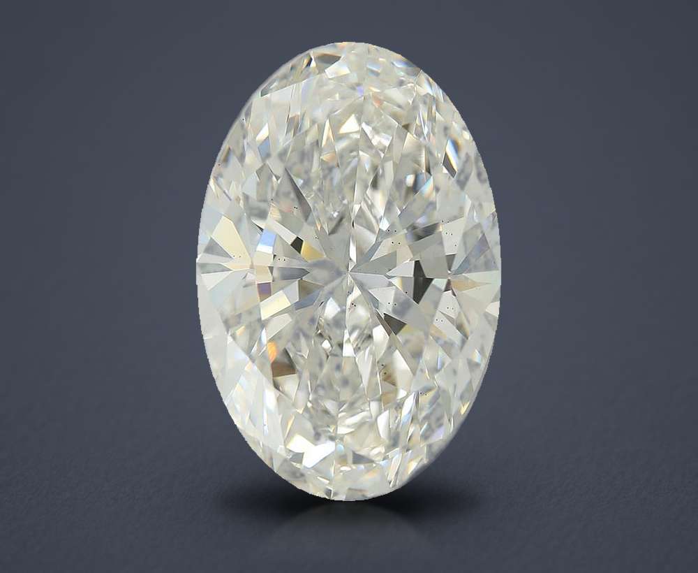 5.41 Carat Oval Lab Diamond