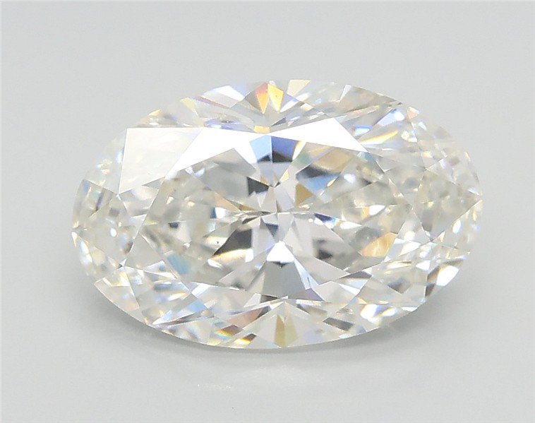 2.01ct E VS1 Rare Carat Ideal Cut Oval Lab Grown Diamond