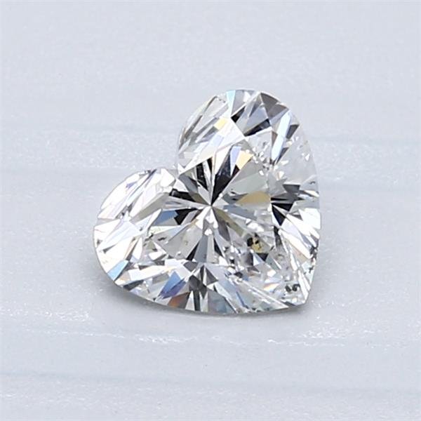 0.71ct D SI2 Rare Carat Ideal Cut Heart Diamond