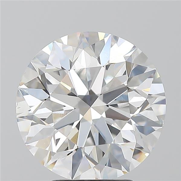 4.01ct F SI2 Excellent Cut Round Diamond