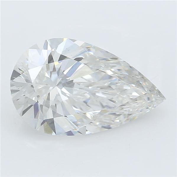 1.30ct F VS1 Rare Carat Ideal Cut Pear Lab Grown Diamond