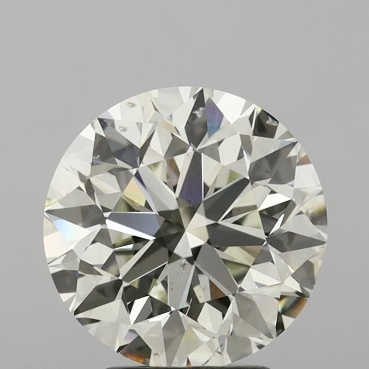 3.32ct J SI1 Excellent Cut Round Diamond