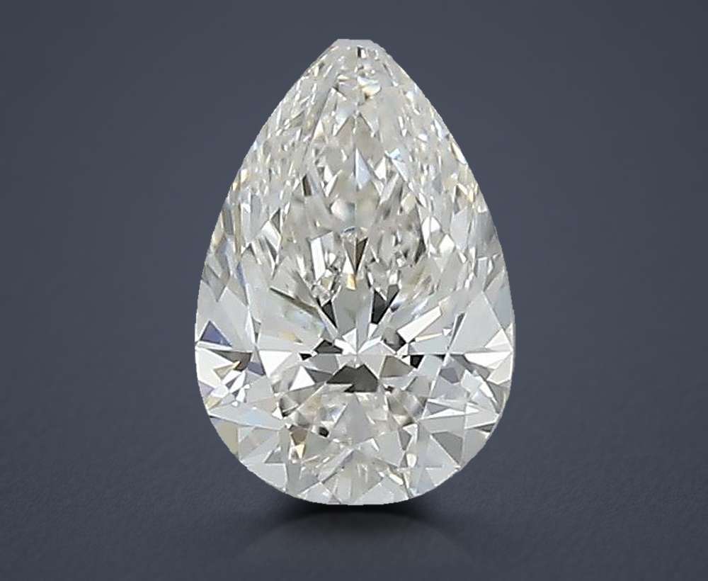 0.50 Carat Pear Natural Diamond