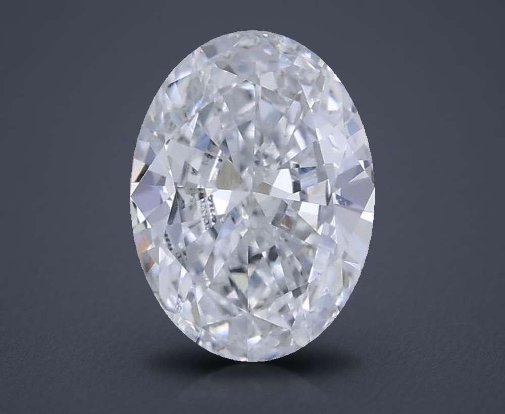 0.23 Carat Oval Lab Diamond