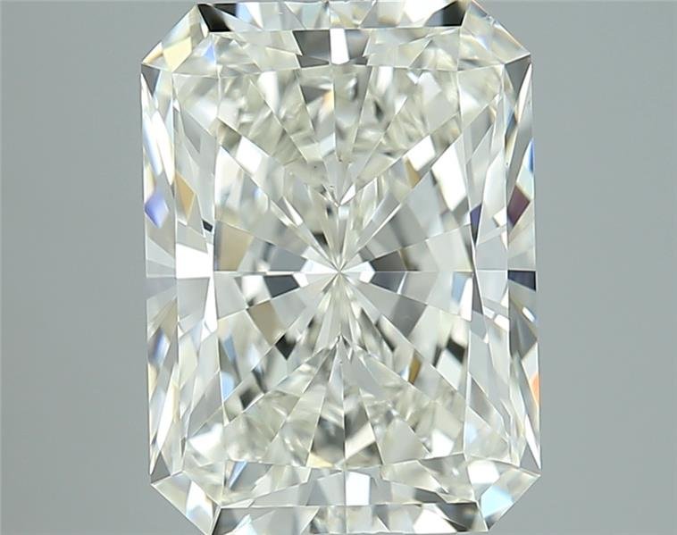 3.01ct K SI1 Rare Carat Ideal Cut Radiant Diamond