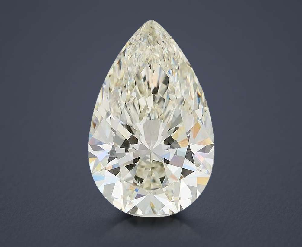 5.08 Carat Pear Lab Diamond