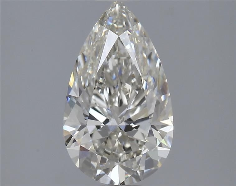 1.68ct H VS1 Rare Carat Ideal Cut Pear Lab Grown Diamond