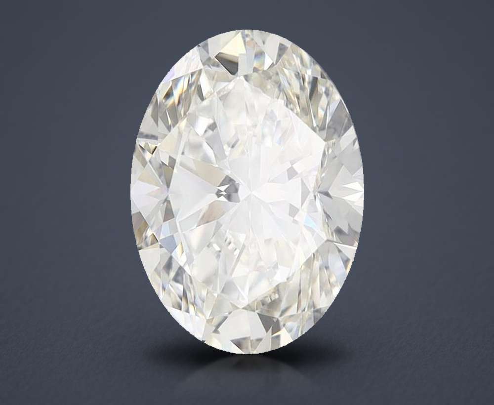 4.19 Carat Oval Lab Diamond