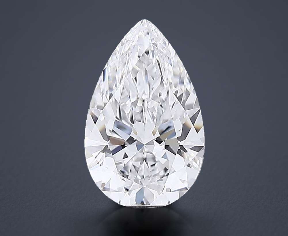 1.71 Carat Pear Lab Diamond