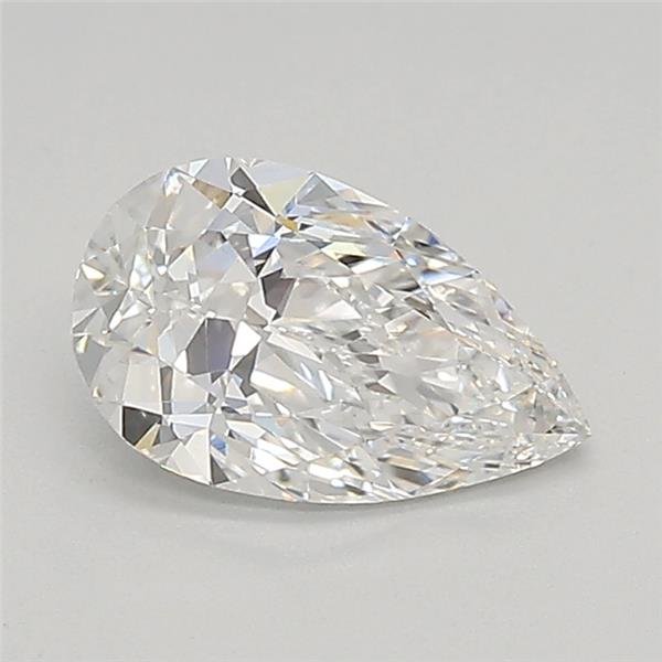 0.83ct E VVS2 Rare Carat Ideal Cut Pear Lab Grown Diamond