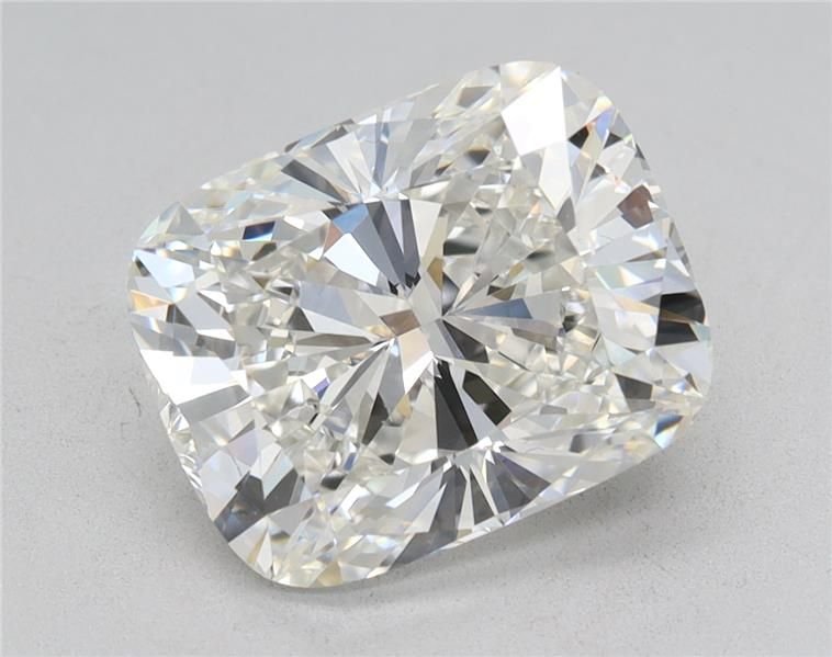 2.74ct G VVS2 Rare Carat Ideal Cut Cushion Lab Grown Diamond