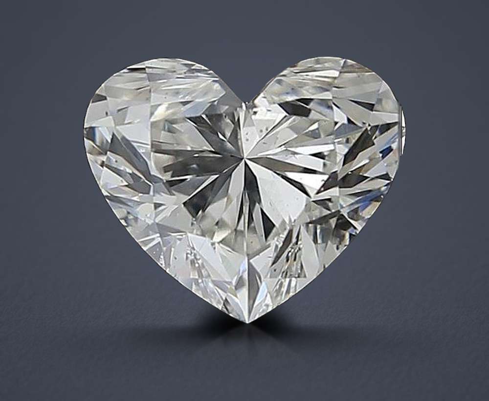 1.53 Carat Heart Natural Diamond