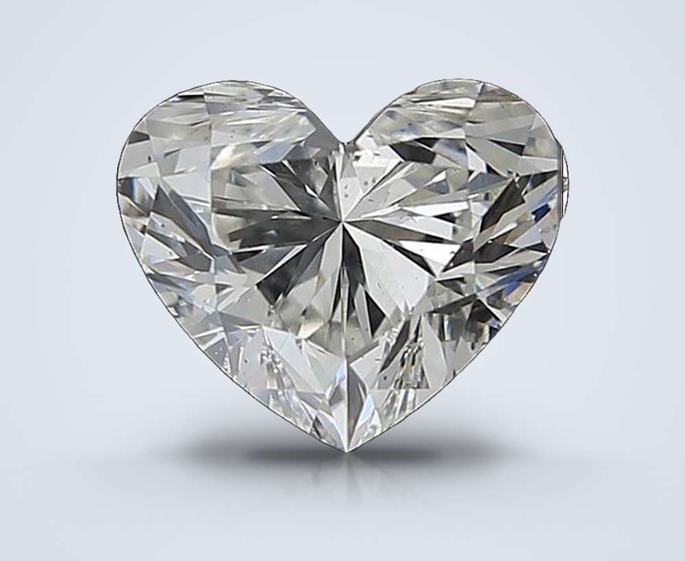 1.53 Carat Heart Natural Diamond