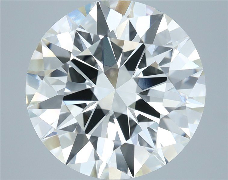 6.68ct J VS1 Excellent Cut Round Diamond