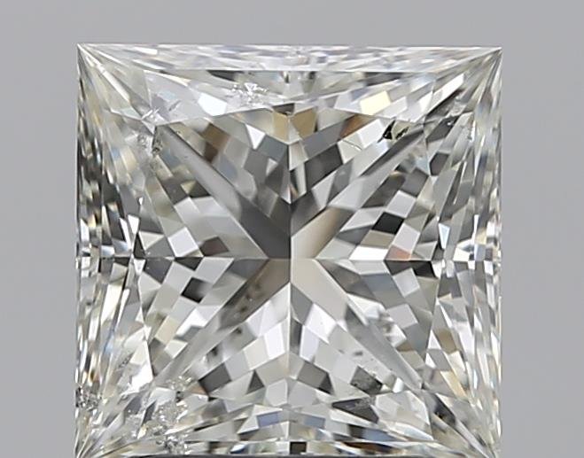 2.01ct I SI2 Rare Carat Ideal Cut Princess Diamond