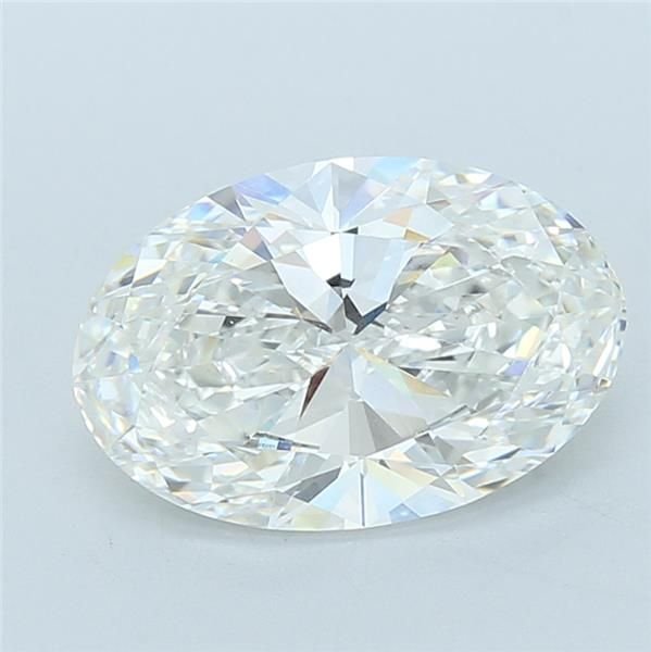 4.01ct G VVS2 Rare Carat Ideal Cut Oval Lab Grown Diamond