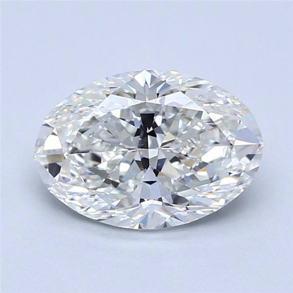 1.53ct H VS1 Rare Carat Ideal Cut Oval Diamond
